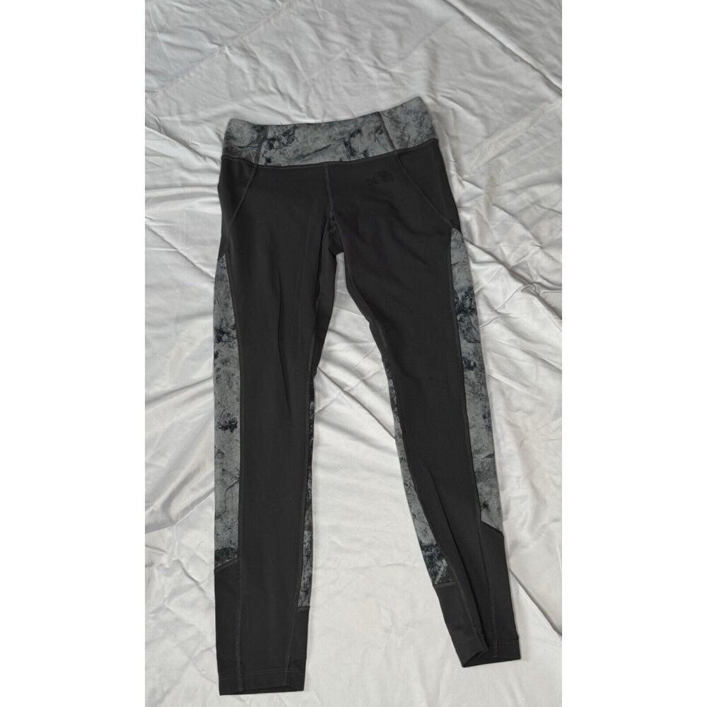 The North Face Leggings‎ Womens Medium Gray Running Hiking Yoga Athletic Pants